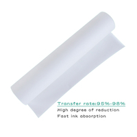 Offre Spéciale de transfert de chaleur de papier de sublimation rouleau de transfert de papier d'impression de transfert de chaleur de sublimation de 90gsm pour la sublimation blanche de tissu de polyester