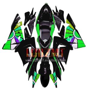 Carrosserie OEM pour KAWASAKI <span class=keywords><strong>NINJA</strong></span> ZX <span class=keywords><strong>1000</strong></span> CC 10 R 10R ZX10R 04 05 50LQ.70 ZX1000 ZX-10R <span class=keywords><strong>2004</strong></span> 2005 Kit de carénages d'injection de graffiti - Product Image 1