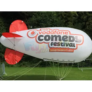 Promotional inflatable zeppelin exhibition spheres inflatable helium balloon