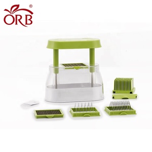 Échantillon gratuit main manuel agréable <span class=keywords><strong>dicer</strong></span> multifonction hachoir à légumes - Product Image 1