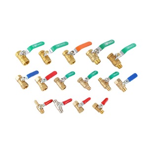 Brass Ball Valve 1/2 In Threaded Manual For Water Plumbing Accessories - Product Image 4