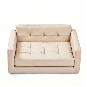 Cama para Mascotas Golden Nest Silver Nest, Sofá para Gatos y Perros Pequeños, Cama de Cuero Estilo Bauhaus, Sofá para Perros, Sofá para Gatos Universal para las Cuatro Estaciones - Product Image 4