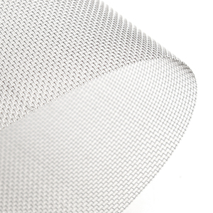 Filtre en maille de fil d'acier inoxydable de 1, 3, 5, 40, 60, 100, 150, 200, 350, 400, 800, 1000 microns avec services de soudage et de pliage - Product Image 1