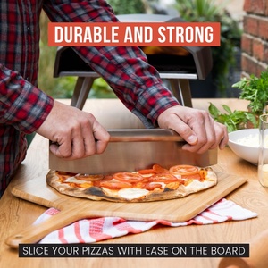 <span class=keywords><strong>Pala</strong></span> para Pizza de Madera de Bambú de 16 Pulgadas, Herramienta Duradera para Hornear, Paleta Deslizante, Tabla de Cortar de Madera, Espátula para Preparar - Product Image 4
