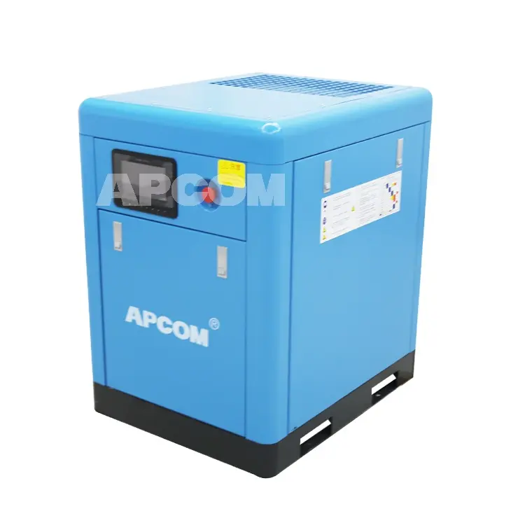 APCOM Maquina Para Pozos de Agua Luft kompressor in der Lebensmittel industrie elektrische Luftpumpe Zahn kompressor de ar dair trocken