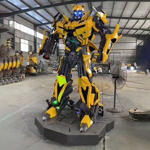 Estatua de Optimus Prime de 250 cm (8 pies) de Metal, Robot Animatrónico de Tamaño Real para Eventos y Conciertos, Escultura de Transformer para Interiores y Exteriores - Product Image 6