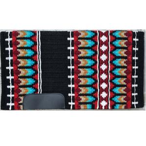 Almohadillas de sillín de poliéster duraderas de alta calidad internacional Afroze 32x40 pulgadas para competiciones ecuestres Forro de tela Exportación a granel - Product Image 1