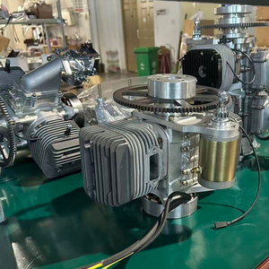 Motore a Benzina EFI 351CC Bicilindrico a 2 Tempi ad Alta Potenza e Bassa Rumorosità con Avviamento Elettrico per Aeromodelli FPV <span class=keywords><strong>RC</strong></span> - Product Image 1