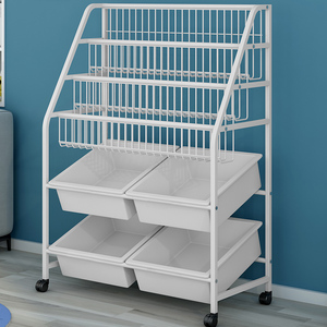 Titolare di stoccaggio e rack con scaffalature di stoccaggio di <span class=keywords><strong>plastica</strong></span> di casa giocattolo rack di stoccaggio - Product Image 3