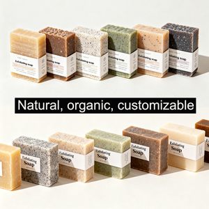 Xà phòng tẩy tế bào chết tự nhiên với nhiều công thức từ thực vật, tẩy tế bào chết nhẹ nhàng bằng phương pháp vật lý cho làn da mịn màng - Nhãn hiệu riêng - Product Image 2