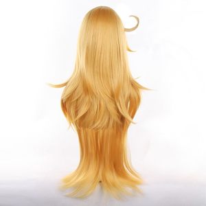 Perruque synthétique longue blonde résistante à la chaleur pour cosplay Escoffier du jeu Genshin Impact GAHC-003 - Product Image 2