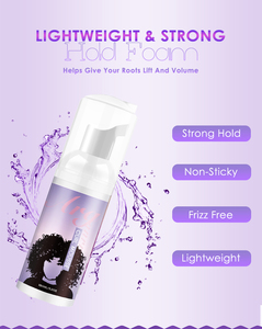 <span class=keywords><strong>Mousse</strong></span> <span class=keywords><strong>coiffante</strong></span> pour cheveux bouclés ou tresses, marque privée, facile à coiffer - Product Image 3