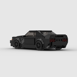 Blocchi di Costruzione Compatibili in Plastica ABS per Set God War GTR R32 Supercar Racing Speed Series 8-Grid Car Unisex - Product Image 2