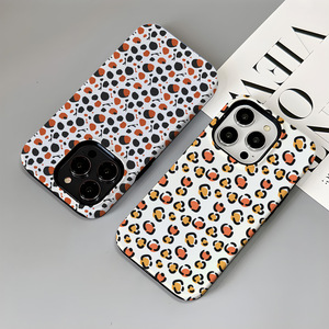 2 in 1 TPU + PC INS กรณีออกแบบแฟชั่นสําหรับ <span class=keywords><strong>iPhone</strong></span> <span class=keywords><strong>11</strong></span>/XR/13/15 Pro Max กรณีฟิล์มระเหิด - Product Image 3