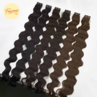 Extensions de cheveux à clipser en gros 2026, 100% cheveux humains vierges, double trame, cuticules alignées, sans couture, pour usage en salon, directement de l'usine