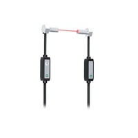 Capteur laser miniature Senpum 10 m de portée, cellule photoélectrique laser à faisceau traversant pour la détection d'objets miniatures