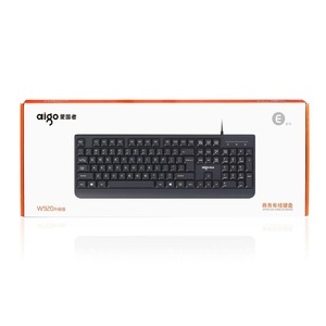 iFacemall W920 <b>Wired</b> Full Size 104 Keys Membrane <b>Keyboard</b> For Laptop Desktop PC - Product Image 5