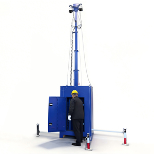 Unité de surveillance mobile, structure cubique compacte, déploiement facile, surveillance antivol pour les chantiers - Product Image 5