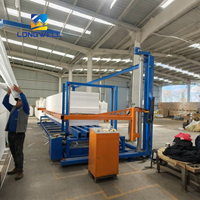Machine de découpe automatique EPS Stable Longwell LWQ3000-6000C avec moteur de pompe certifié CE pour le traitement de précision des panneaux isolants en mousse