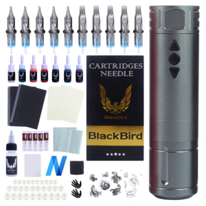 Machine à tatouer sans fil <span class=keywords><strong>Kit</strong></span> complet Stylo à tatouer rotatif <span class=keywords><strong>Kit</strong></span> complet de <span class=keywords><strong>tatouage</strong></span> pour débutants - Product Image 2