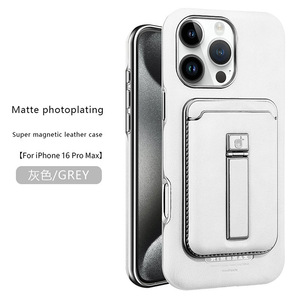 Étui de luxe pour Apple 17 Air avec porte-cartes, étanche et antichoc, coque de téléphone pour iPhone 16 Pro Max, style professionnel - Product Image 6