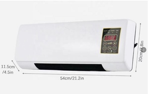 Smart Home1800W 2-in-1 <b>Small</b> Fan Wall Mounted <b>Heater</b> and Air Conditioner Highly Efficient for Room Space Heating Hao 1800w Air H - Product Image 4