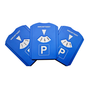 Disco de estacionamiento de plástico para accesorios exteriores de coche de gran venta con indicador de banda de rodadura de neumáticos y raspador de hielo para áreas de estacionamiento limitadas - Product Image 3
