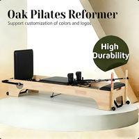Chaise Wunda en bois pour studio de fitness à domicile, Pilates, correcteur de posture, correction de la colonne vertébrale, échelle en érable, baril d'arc portable en chêne