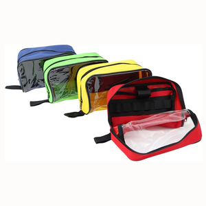 Bolsa de Primeros Auxilios Codificada, Kit Médico, Bolsas con Cierre y Ventana Transparente, Juego de 4 Bolsas de Trauma para EMT - Product Image 1