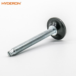Hyderon Adjustable Feet Steel Threaded Stem Rubber Base Furniture <b>Hardware</b> Industrial Design - Product Image 3