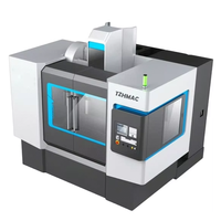 Haut niveau de sécurité Haute précision CNC 4 axes Centre d'usinage de fraisage vertical Machine VMC pour le traitement du métal