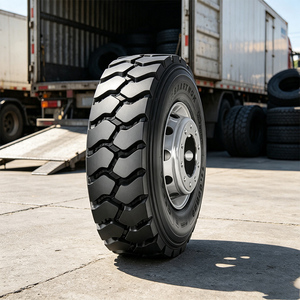 ยางรถบรรทุกคุณภาพสูง 8.25R16-16PR แบบไม่มียางใน ยางเรเดียลพรีเมียม สำหรับตำแหน่งเพลาขับและเพลาบังคับเลี้ยว - Product Image 1