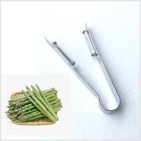 Éplucheur de légumes de cuisine à double lame en acier inoxydable pour carottes, asperges et pommes de terre
