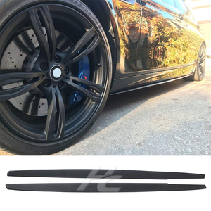 Extensions de jupe latérale en fibre de carbone ABS pour BMW Série 5 F10 M Sport & M5 2010 2011 2012 2013 2014 2015 2016 - Product Image 3