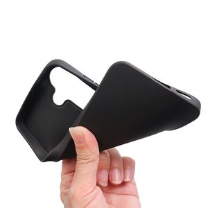 <span class=keywords><strong>Cover</strong></span> <span class=keywords><strong>per</strong></span> Cellulare in TPU Opaco <span class=keywords><strong>per</strong></span> Samsung <span class=keywords><strong>Galaxy</strong></span> A02, Samsung A9 Star Lite, A6 2018, Custodia Posteriore Morbida in Silicone Nero - Product Image 4