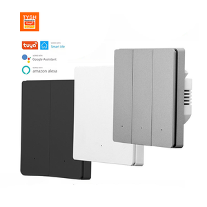 TYSH Tuya Smart Switches Neutral Wire/no Neutral Wire Required 1/2/3/ Gang Wifi Smart Light Switch Work With <strong>Alexa</strong> Google Home - Product Image 1