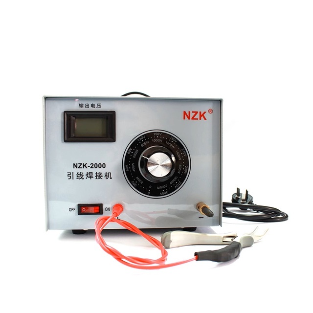 NZK-2000  Platinum Resistance Thermocouple Welding Machine Temperature Wire Touch Welder for PT100 RTD Thermocouples