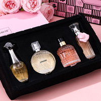 Coffret de parfum pour femme en marque privée, quatre pièces, parfum léger longue durée, Rencontre Miss Adventure, kit de parfum très vendu