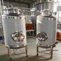 Réservoir de fermentation de kombucha de haute qualité 200L, construction d'une petite usine de thé kombucha