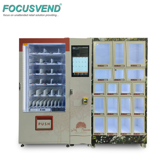 Smart Locker Vending Machine with Intelligent Control System