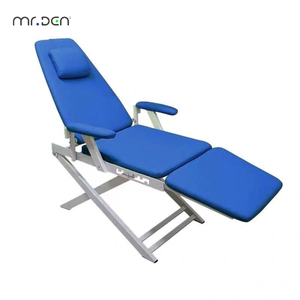 Unidad de Sillón <span class=keywords><strong>Dental</strong></span> Plegable Portátil Mr.Den con Luz LED/Bandeja/Escurridor/Turbina de 4 Orificios/<span class=keywords><strong>Compresor</strong></span> de Aire <span class=keywords><strong>para</strong></span> Clínica Móvil - Product Image 2