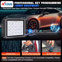 Xtool XT90 con Mappa Topologica Scanner OBD2 Codifica ECU Programmazione Chiavi 42+ Servizi Strumento Diagnostico Completo Cancellazione DTC