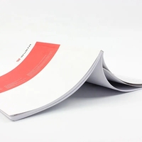 Impression de catalogue sur papier couché de haute qualité avec logo personnalisé et reliure parfaite pour la conception de livres, vente en gros dans le Zhejiang