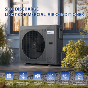 Groupe de traitement d'air à décharge latérale ChillAire 20.5 SEER2 R32 Réfrigérant -13 ° Capacité de chauffage pour régions froides - Product Image 2