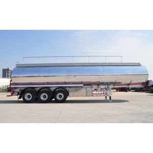 <span class=keywords><strong>Remorque</strong></span> citerne en acier à trois essieux capacité 40000L/50000L pour le transport de lait/carburant Semi <span class=keywords><strong>remorque</strong></span> de camion - Product Image 6
