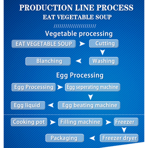TCA tự động nổ mô hình đóng băng khô rau súp trứng/ngay lập tức máy thực phẩm - Product Image 2