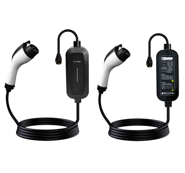 New TSX A5-01 NEMA5-15P Type 1 Fast Charging EV Charger 1.92kW 16A 80-120V IP55/IP67 5m Cable Home Use