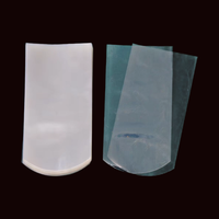 Sac thermorétractable en PVC transparent, imperméable et incurvé, imprimé sur mesure, avec film thermorétractable à joint de sécurité en arc pour bobines de fil à coudre et à broder