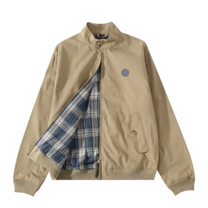 <span class=keywords><strong>Giacca</strong></span> Bomber Autunno Inverno RL <span class=keywords><strong>Bianca</strong></span> Unisex Streetwear con Motivo a Cuore Collo Alto Versatile Stile Workwear - Product Image 1