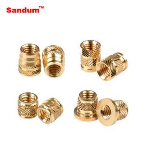 Điện thoại di động vỏ nhiệt thiết lập Threaded chèn Nut nhỏ Threaded Brass Nut QT-M1.4x1.8-OD2.3 IUTB-M1.4-1.8 SL-M1.4-1.8 - Product Image 5